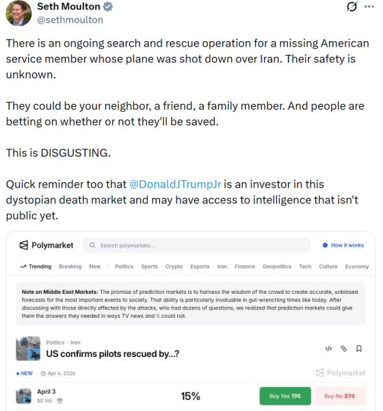 Polymarket Pulls Missing US Pilot Market, Faces Questions Over Rules
