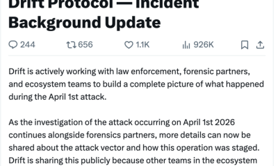 Drift Protocol Exploit Took 'Months Of Deliberate Preparation'