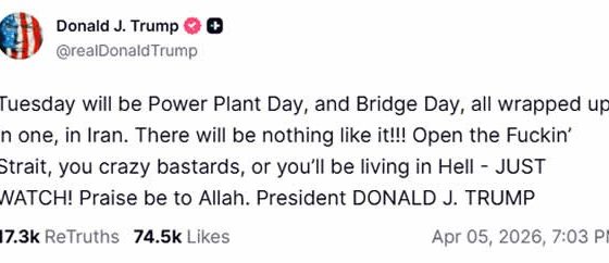 Crypto Jumps 2.5% Amid Trump-Iran Deadline Threats