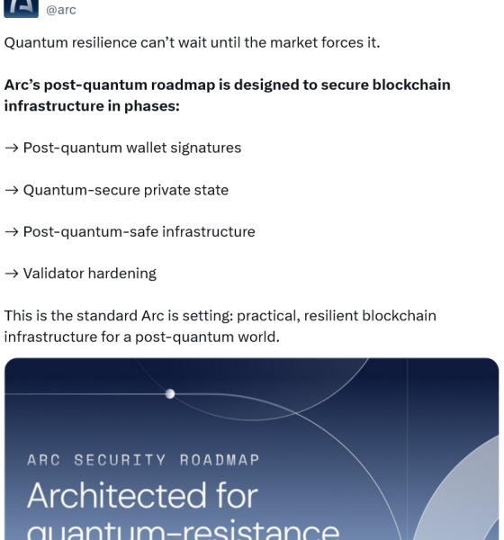 Circle Unveils Quantum-Proof Roadmap For L1 Arc
