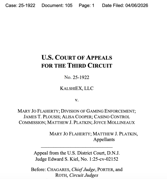 Law, New Jersey, Enforcement, Kalshi, Prediction Markets