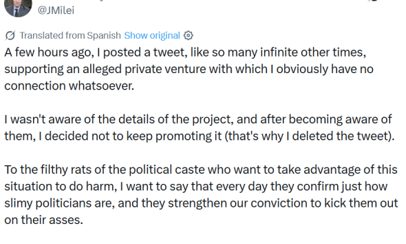 Libra Evidence Sparks Fresh Questions Over President Milei’s Role