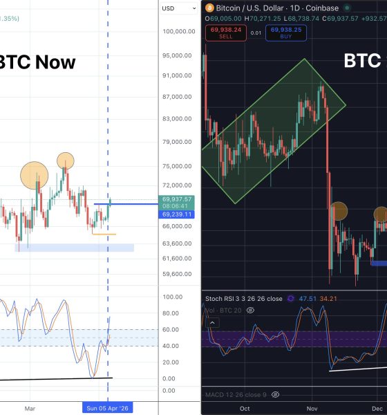 Bitcoin Trader Eyes Bear Market Bottom as Stochastic RSI Mimics 2023