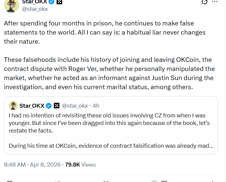 OKCoin, China, Changpeng Zhao, Cryptocurrency Exchange, Binance, OKX