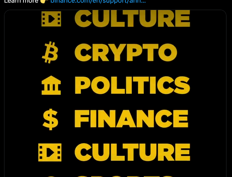 Cryptocurrency Exchange, Applications, Binance, Prediction Markets