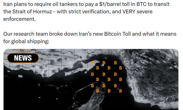 Paying Iran in Crypto Could Put Shippers at Sanctions Risk: Analyst