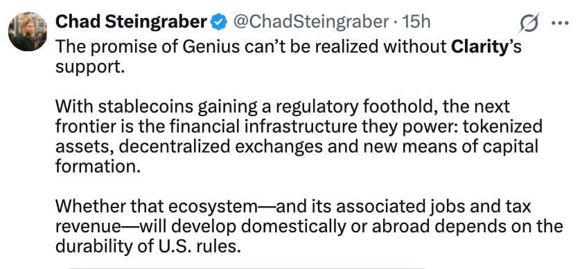 US Down To 'Last Chance' To Pass Clarity Act Before 2030: Lummis