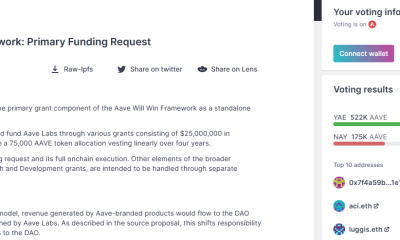 Aave DAO Grants 25M in Stablecoins to Aave Labs in Governance Vote