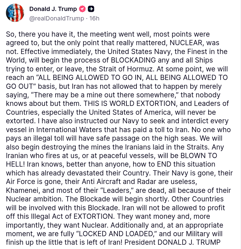 Bitcoin Surfs $70,000 as Markets Weather New Hormuz Oil Route Blockade