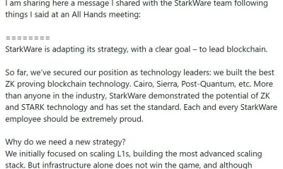 StarkWare Cuts Jobs, Restructures Around Revenue Push