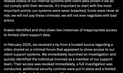 Kraken, Security, Hackers, Cryptocurrency Exchange, Crimes