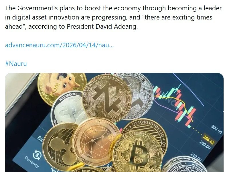 Nauru Appoints Dadvan Yousuf Trade Commissioner for Crypto Push