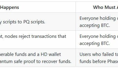 Bitcoin BIP-361 Targets Quantum Security Threat