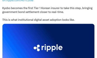 Ripple Teams with Korean Insurer for Blockchain-Based Bond Settlement