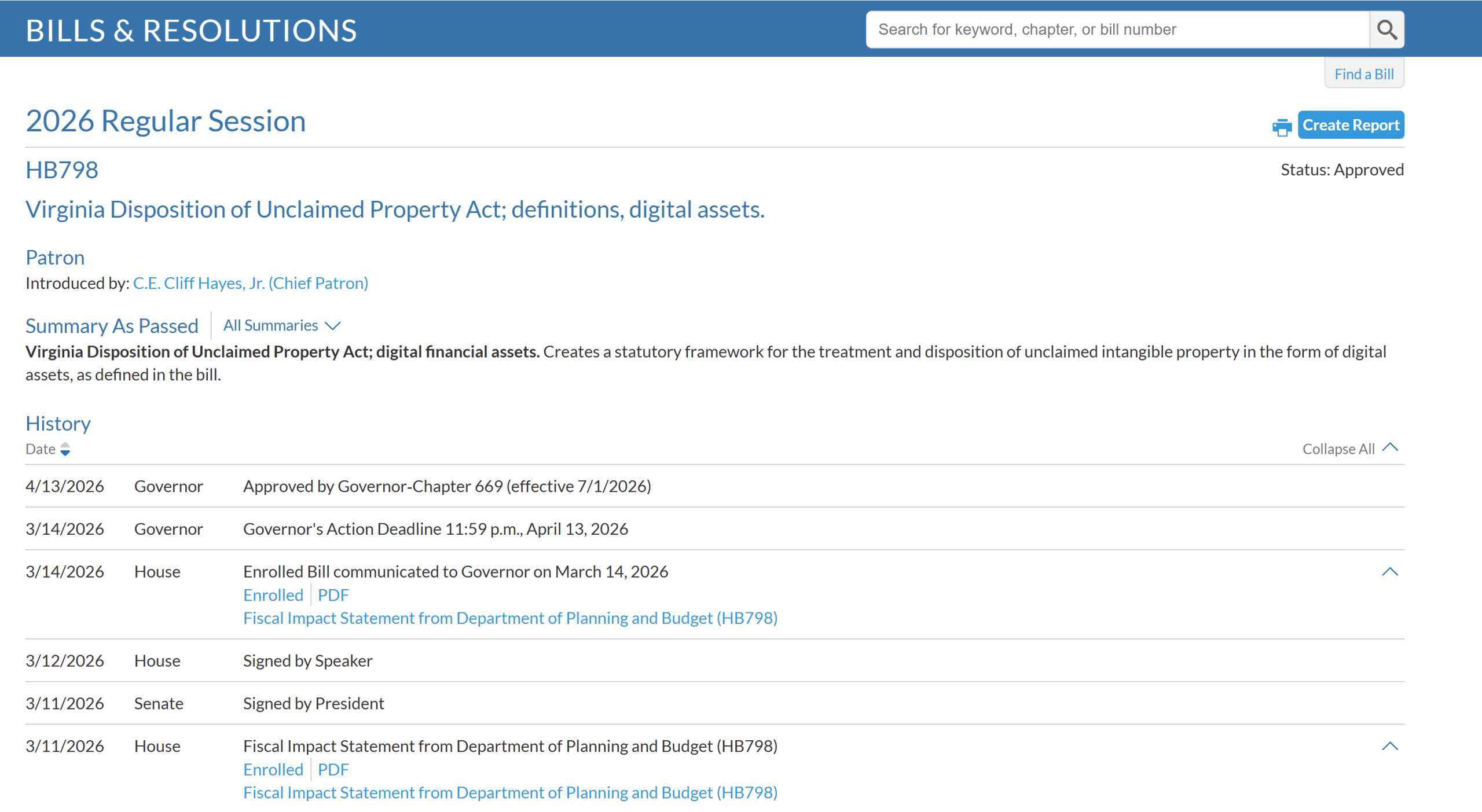 Virginia Updates Crypto Custody Law, Mandates In-Kind Holding