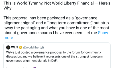 World Liberty Faces Backlash Over Token Unlock Plan