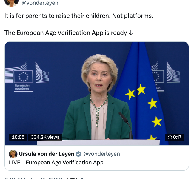 Telegram CEO Warns EU Age Verification App Risks Surveillance