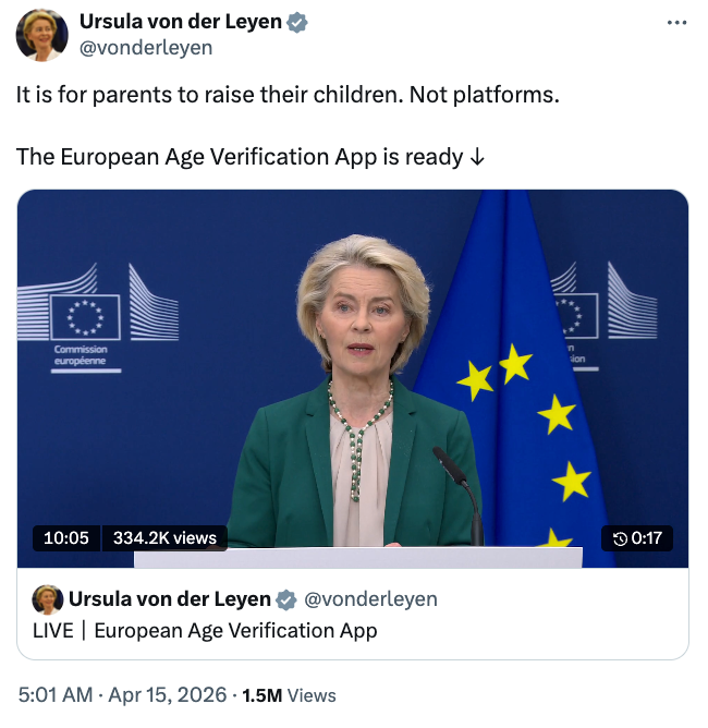 Telegram CEO Warns EU Age Verification App Risks Surveillance