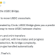 Circle Launches USDC Bridge For Native Cross-Chain Transfers
