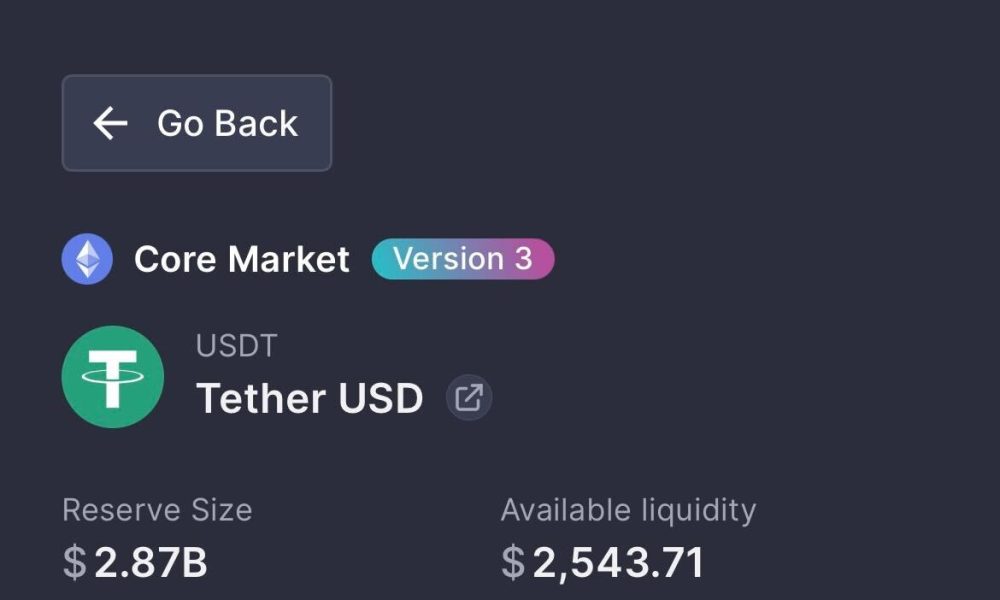 Aave’s TVL Falls $8B After $293M Kelp DAO Hack