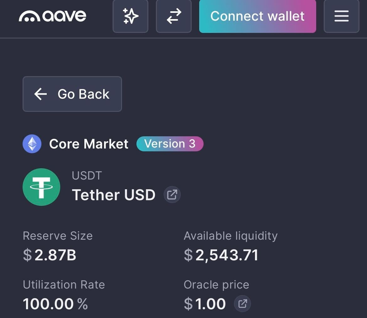 Aave’s TVL Falls $8B After $293M Kelp DAO Hack