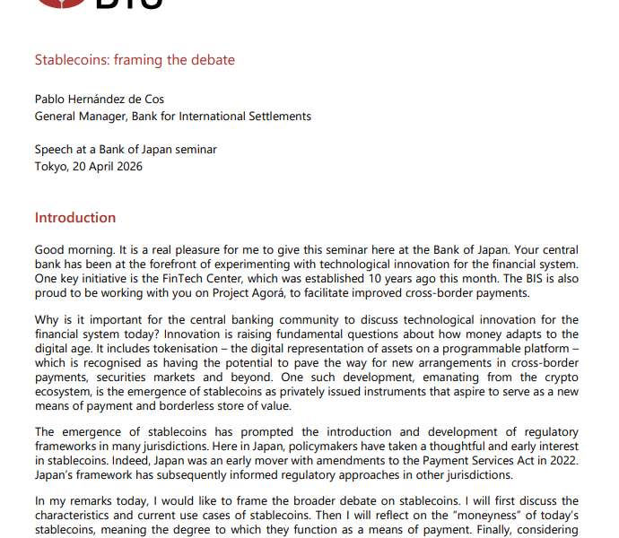 Coinbase, Japan, Switzerland, ECB, United Kingdom, BIS, Stablecoin