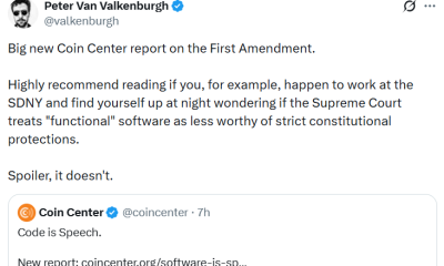 Coin Center Says Crypto Developers' Code Protected Under First Amendment