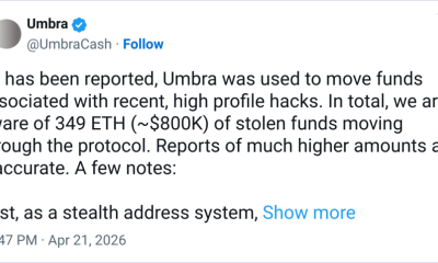 Umbra Shuts Front End, Roman Storm Says It's Not Enough