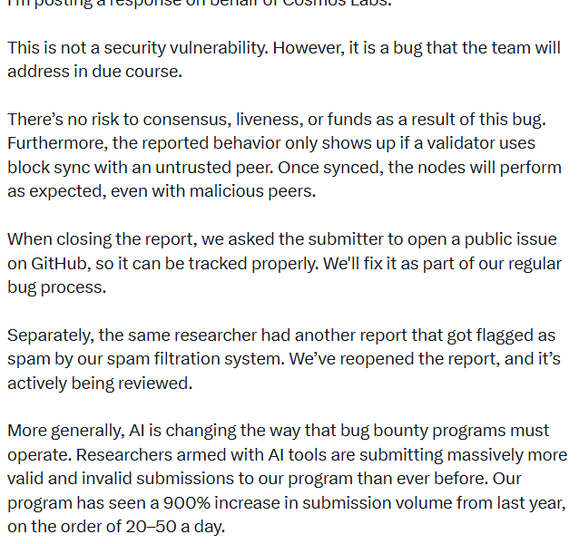 Crypto Firms Report Flood of AI-Driven Bug Bounty Submissions