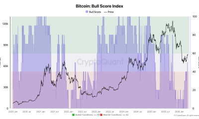 Bitcoin Bull Score Index Rebound Fails to Quash 2022 Bear Market Fears