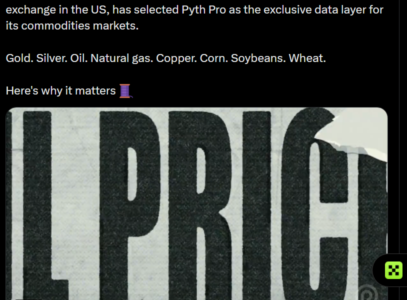 Kalshi Selects Pyth to Set Prices for Commodities Trades