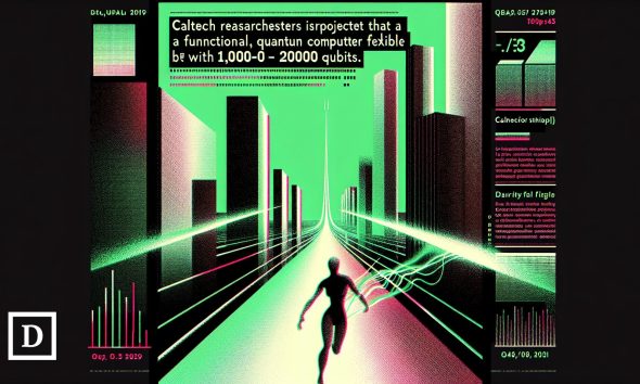 Caltech researchers project functional quantum computer feasible by 2030 with 10,000-20,000 qubits: Caltech