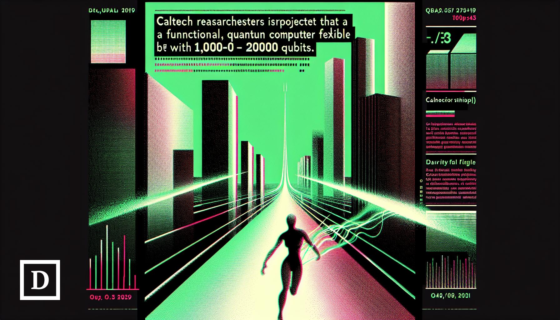 Caltech researchers project functional quantum computer feasible by 2030 with 10,000-20,000 qubits: Caltech