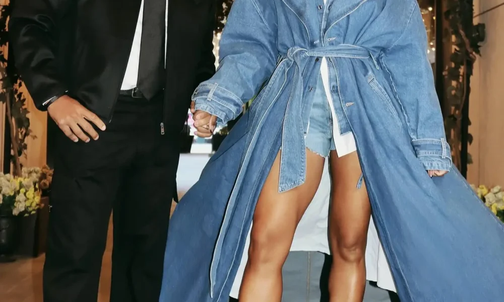 1 Ciara Stuns In Denim Romeo Hunte Fall 2026 And Russell Wilson Looks Fly In Prada At The Devil Wears Prada 2 New York Premiere