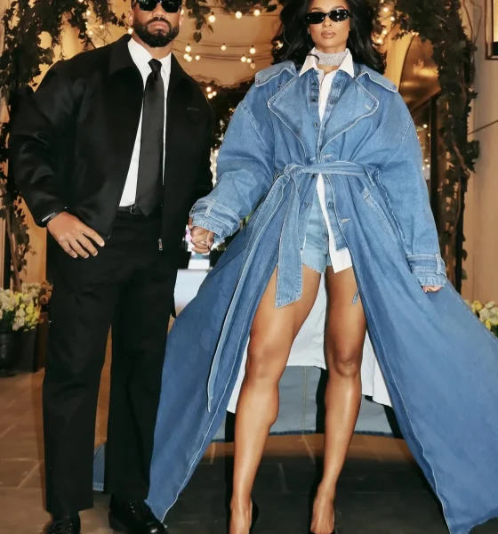1 Ciara Stuns In Denim Romeo Hunte Fall 2026 And Russell Wilson Looks Fly In Prada At The Devil Wears Prada 2 New York Premiere