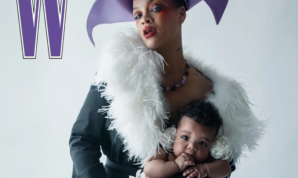 Fashion News: Rihanna Debuts Baby Girl Rocki on W Magazine Volume Three 2026 in Dior