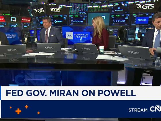 Watch CNBC's full interview with Fed governor Stephen Miran