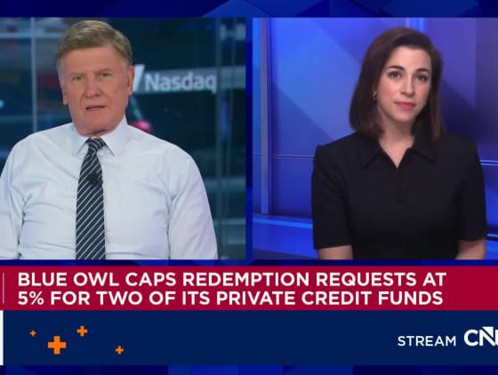 Blue Owl caps private credit funds redemptions at 5% after steep request levels