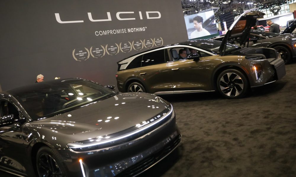 Lucid names auto industry outsider as CEO, expands Uber deal