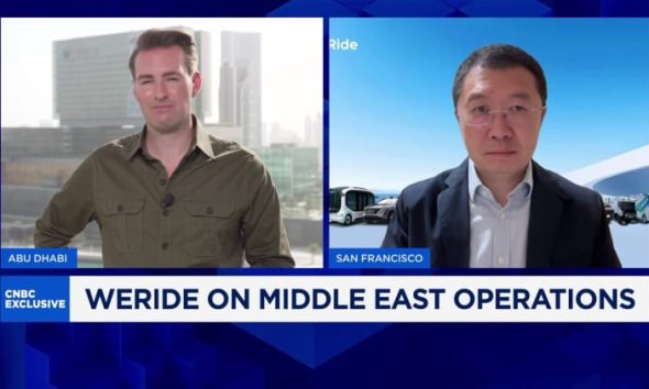 WeRide doubles down on the Middle East: Robotaxis roll out in Dubai