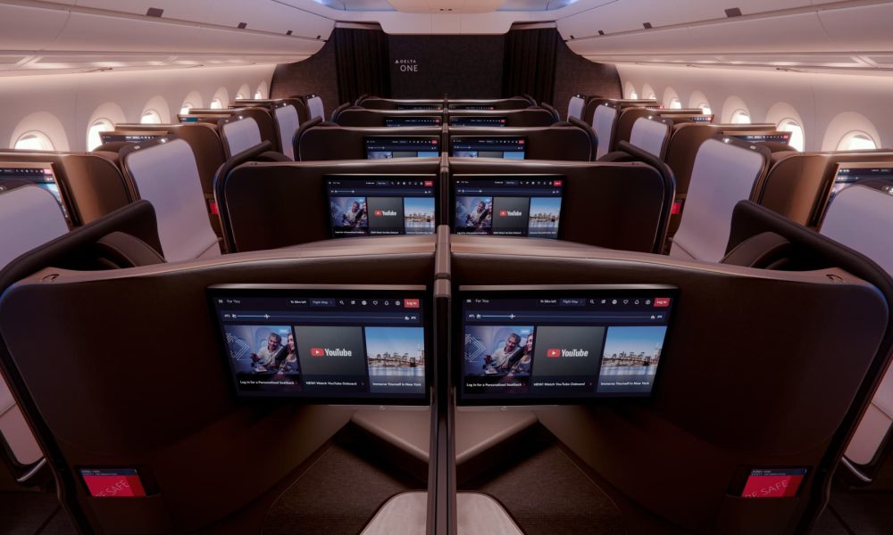 Delta unveils first new Delta One suite in premium cabin arms race