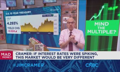 The Fed will most likely 'asterisk' inflation from tariffs and the war as one-offs, says Jim Cramer