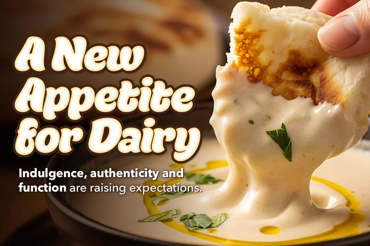 A New Appetite for Dairy