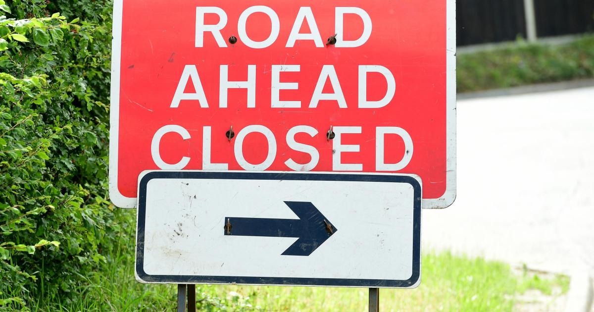 Turton Road, Bromley Cross road closure on Sunday, April 12