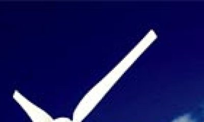 New wind turbine at Magdalen Grange Farm, Gristhorpe, Filey