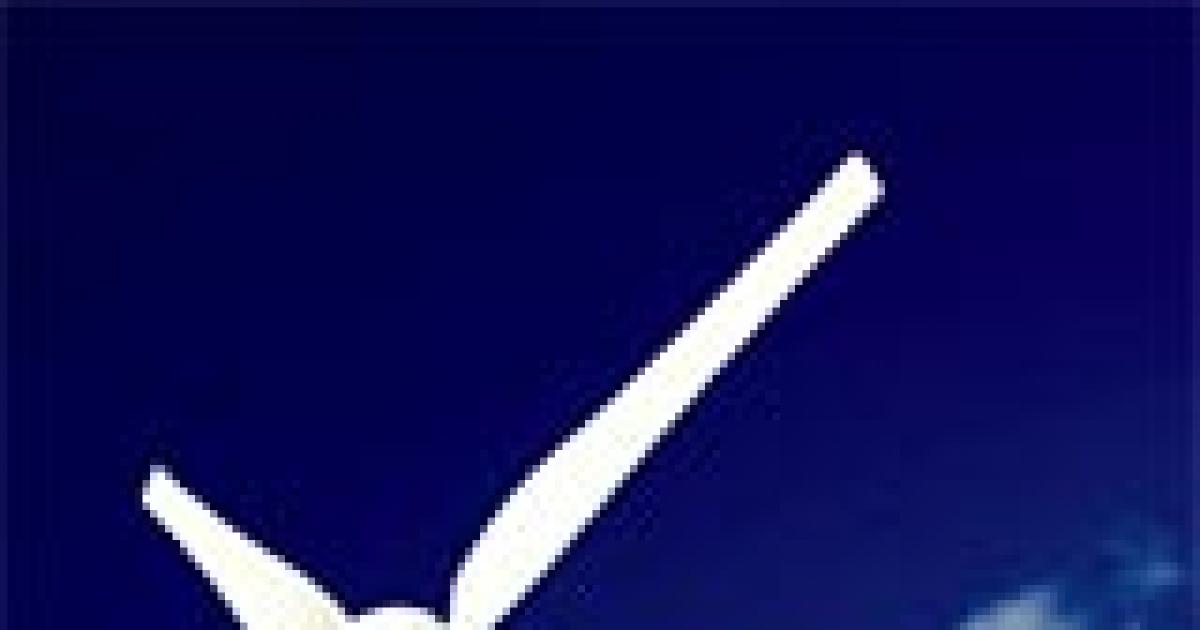 New wind turbine at Magdalen Grange Farm, Gristhorpe, Filey