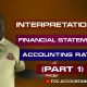 INTERPRETATION OF FINANCIAL STATEMENTS (ACCOUNTING RATIOS) - PART 1