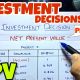 #4 Net Present Value (NPV) - Investment Decision - Financial Management ~ B.COM / BBA / CMA