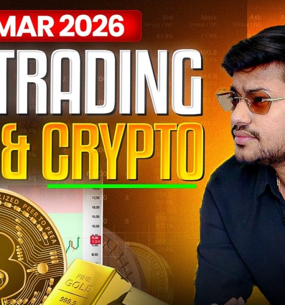 Live Trading || Crypto and Gold | 31 March  | - IITian Trader #cryptotrading