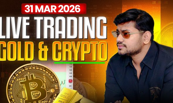 Live Trading || Crypto and Gold | 31 March  | - IITian Trader #cryptotrading